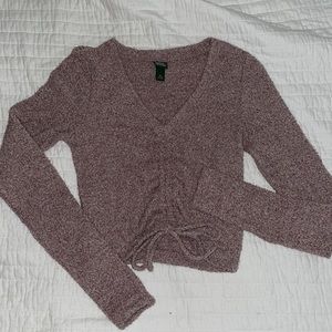 wild fable tie sweater